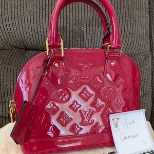 Louis Vuitton Alma Handbag Monogram Vernis BB